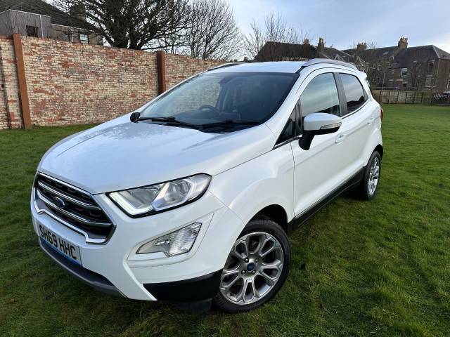 Ford Ecosport 1.0 EcoBoost 125 Titanium 5dr Hatchback Petrol White