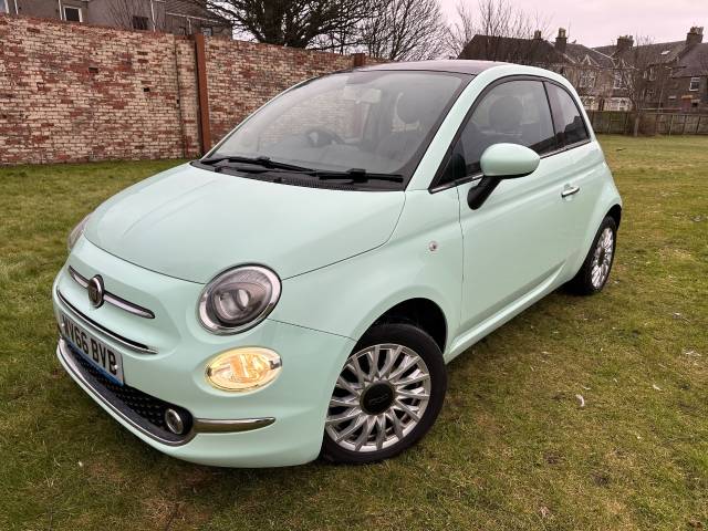 Fiat 500 1.2 Lounge 3dr Hatchback Petrol Green